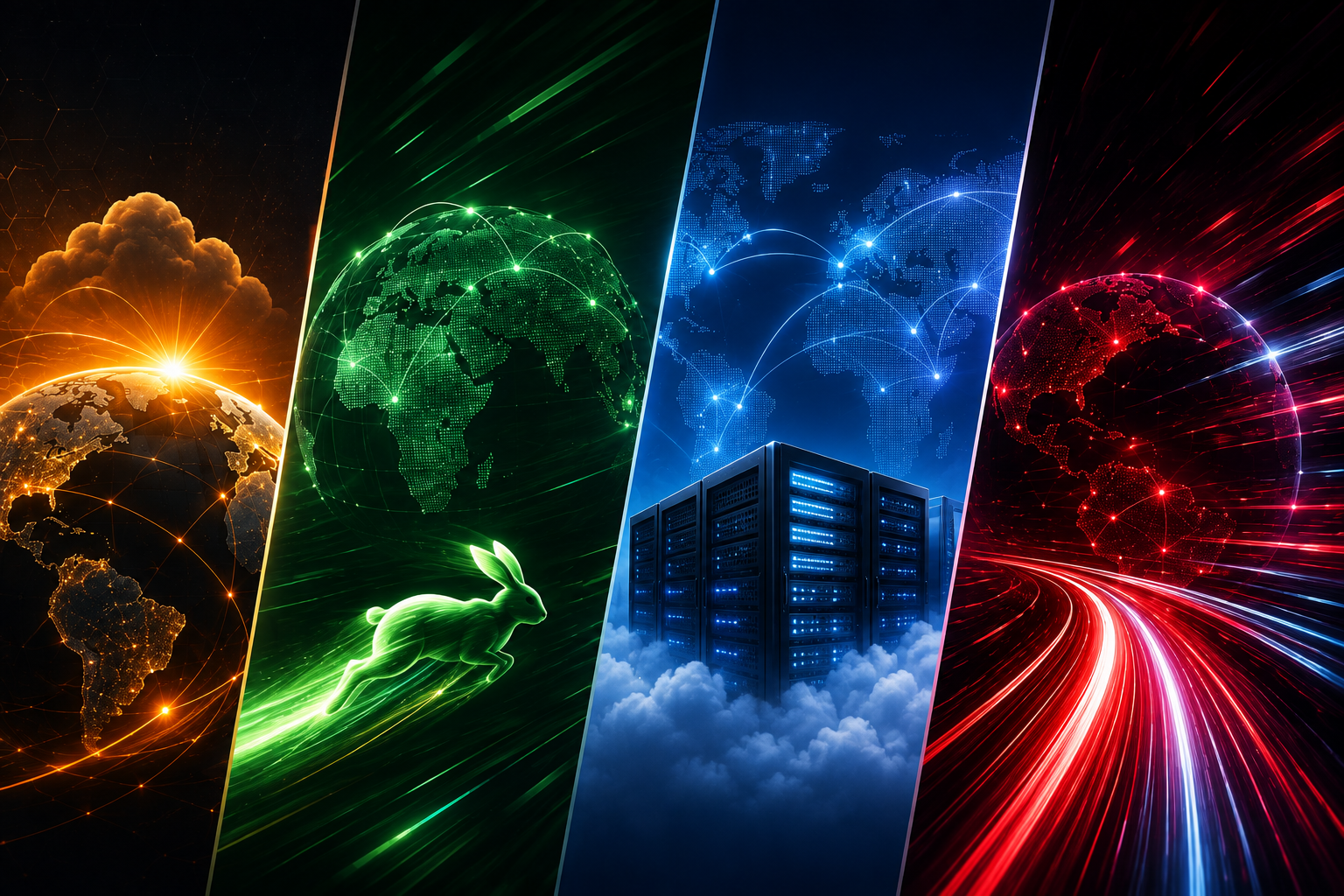بهترین cdn کدامه؟ Cloudflare، Bunny CDN، CloudFront و Fastly