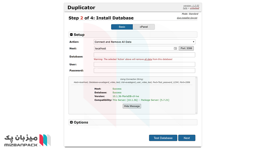 آموزش افزونه Duplicator و ساخت بسته نصبی وردپرس و نصب آن