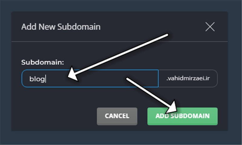 Subdomain