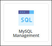 MySQL Management