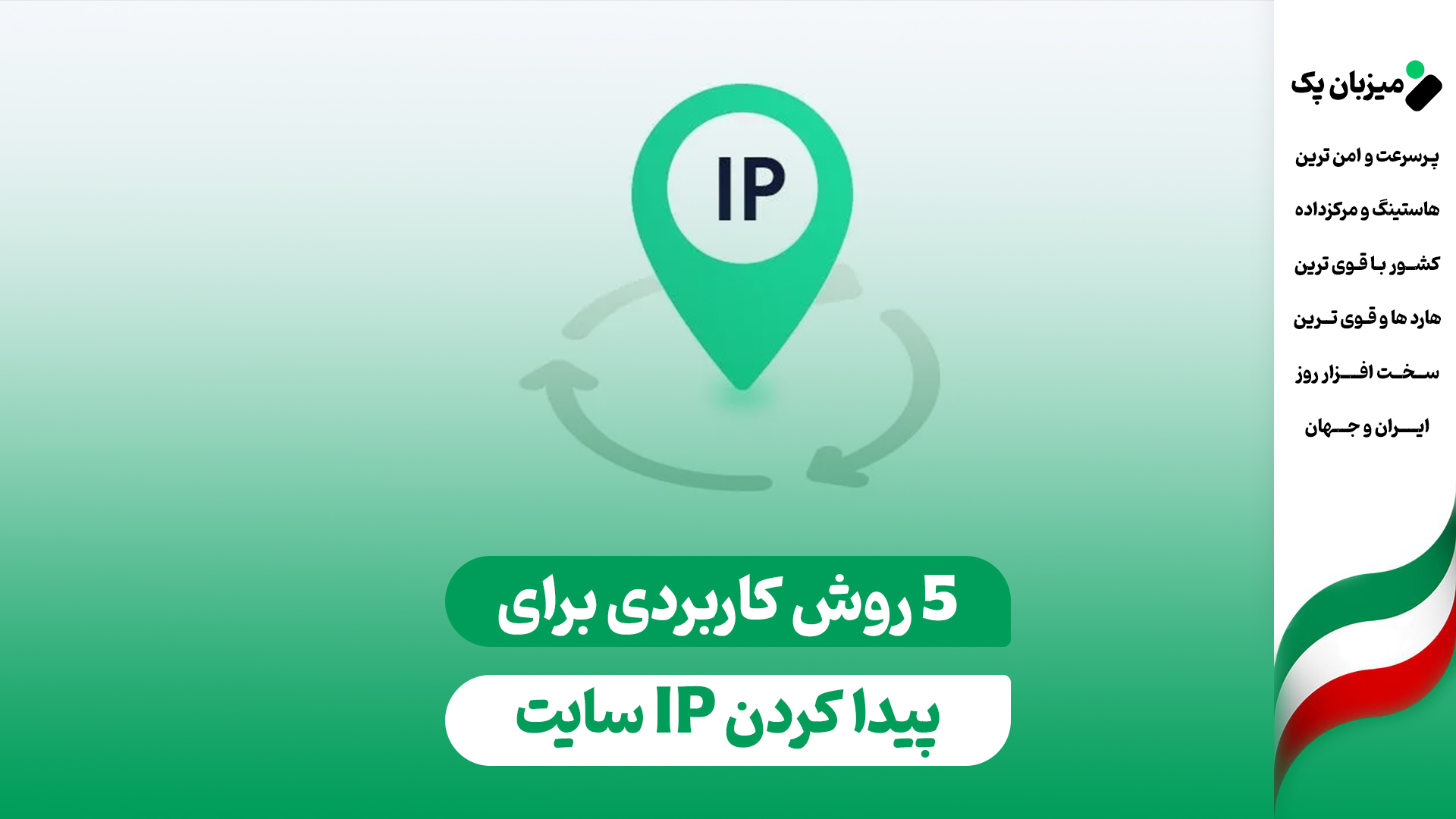 آموزش پیدا کردن IP سایت: سریع، ساده و با 5 روش کاربردی