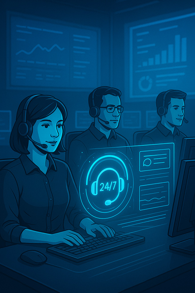 پشتیبانی فنی ۲۴/۷ با تیم متخصص