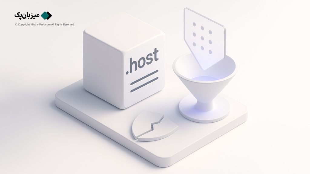 دامنه .host فیلتر نشده! امنیت ضعیف بهونه فیلترینگ!